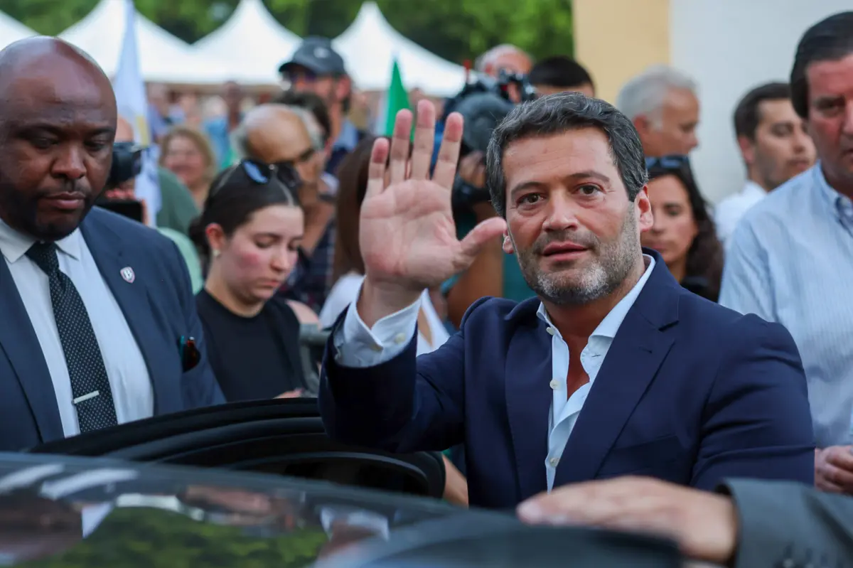 O presidente do Chega, André Ventura