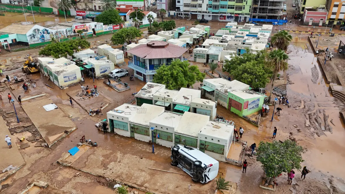 Imagem de contexto do artigo Cabo Verde decreta dois dias de luto após tempestade mortal em São Vicente e Santo Antão