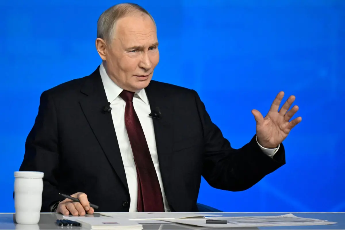 Imagem de contexto do artigo Putin diz que europeus terão de devolver "o que foi roubado" à Rússia