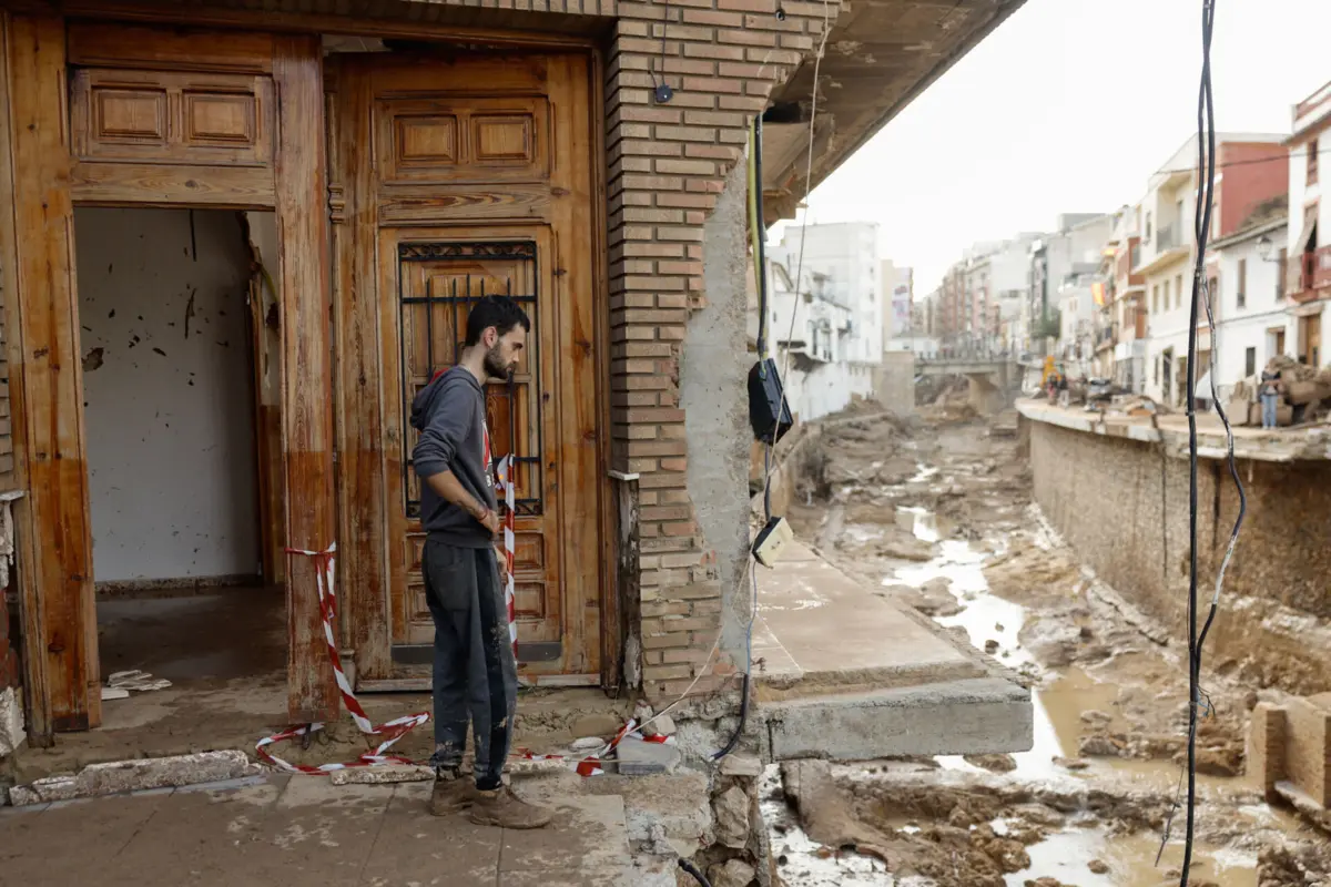 Imagem de contexto do artigo Sobe para 158 o número de mortos nas inundações em Espanha