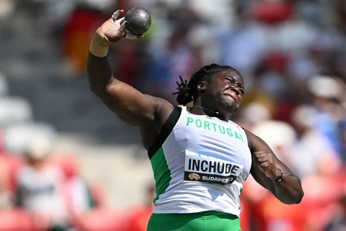 A atleta Jessica Inchude