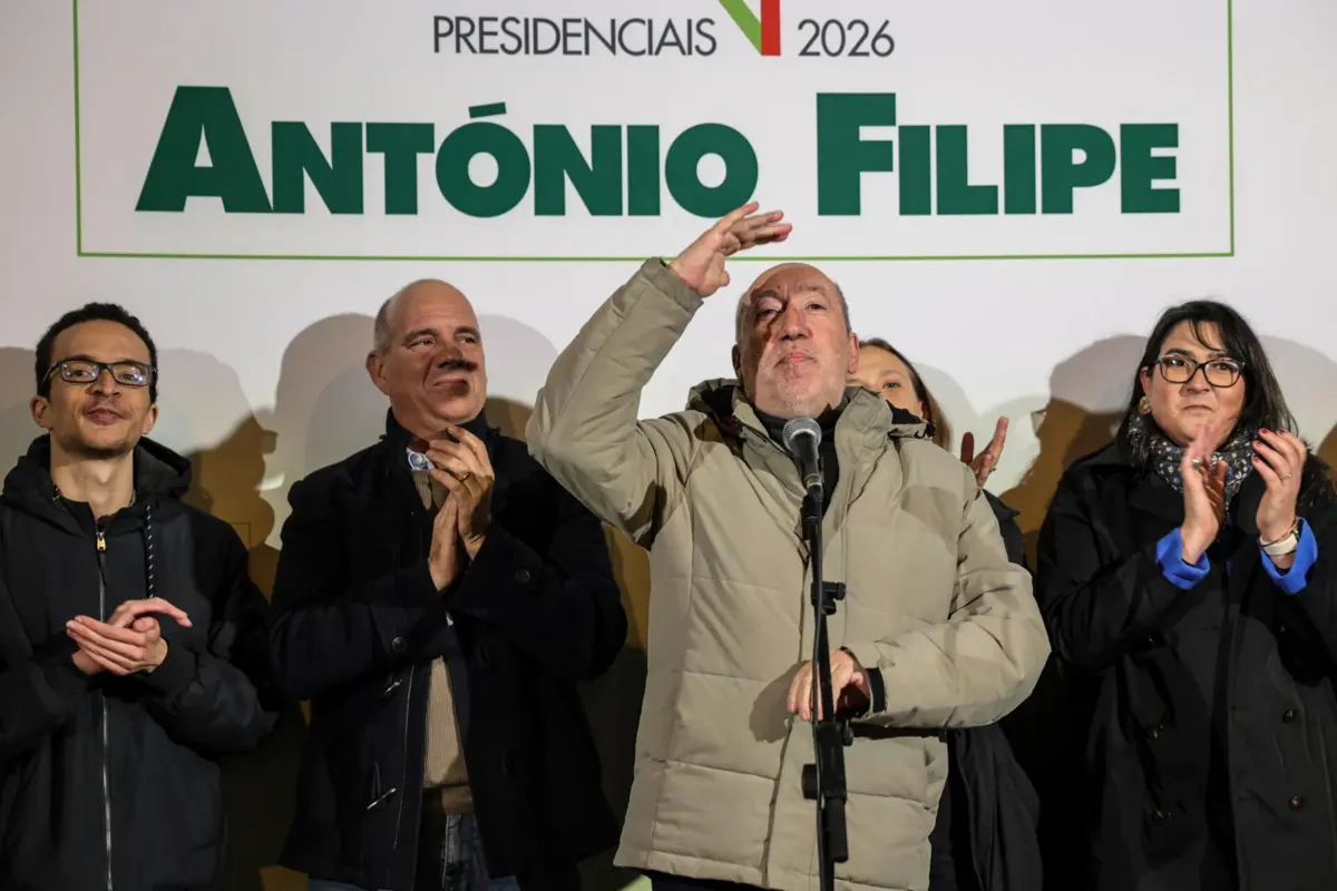 O candidato às eleições presidenciais de 2026 António Filipe