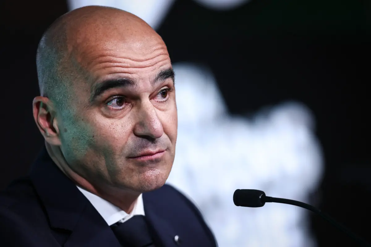 O selecionador nacional de Portugal, Roberto Martínez