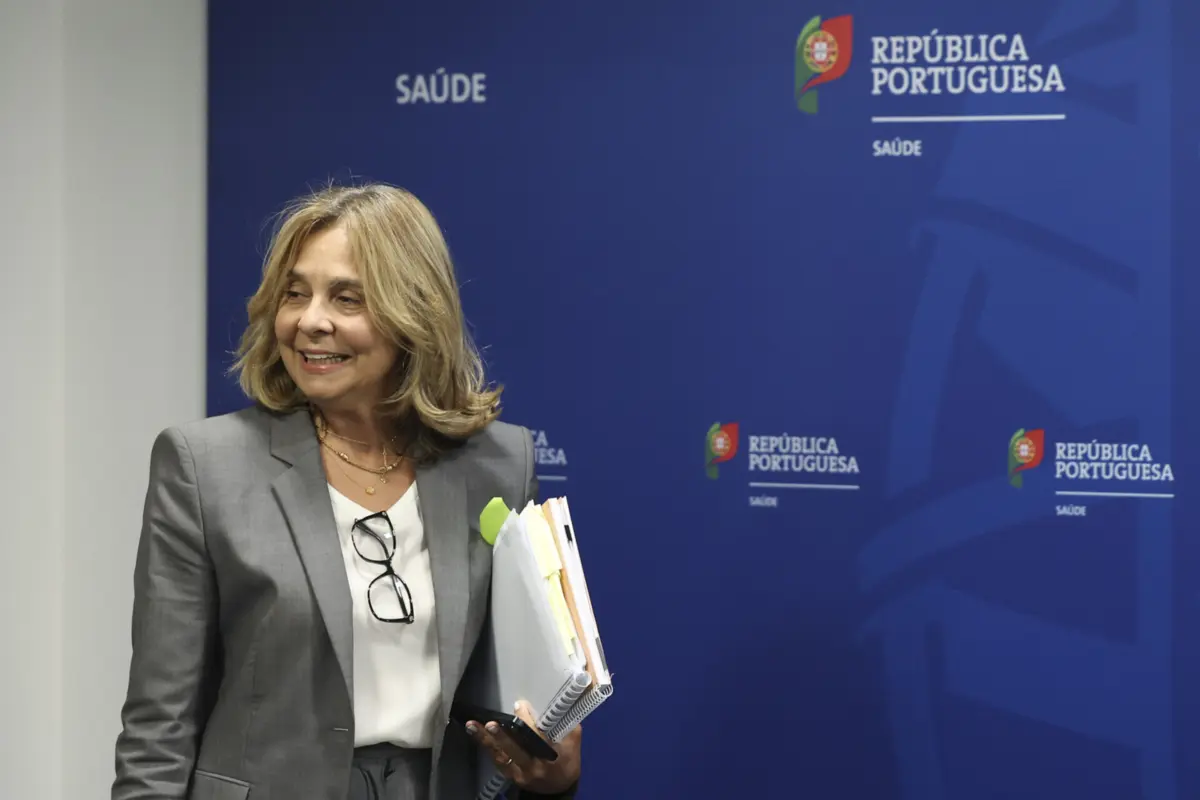 A ministra da Saúde, Ana Paula Martins