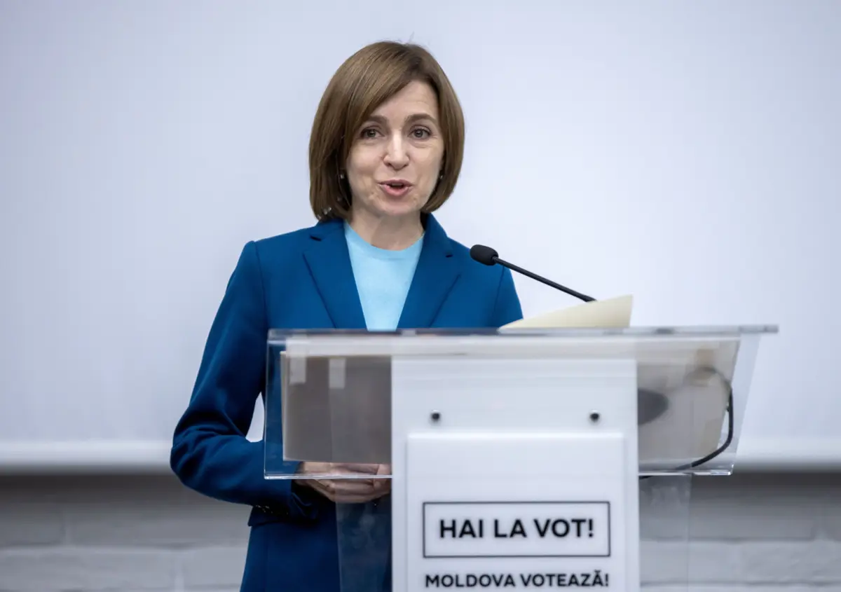 Maia Sandu, pró-União Europeia, obteve 54,7% dos votos
