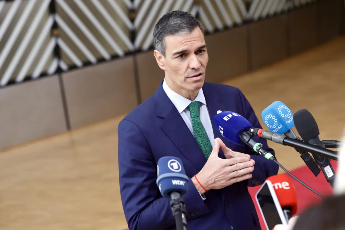 O primeiro-ministro espanhol, Pedro Sánchez