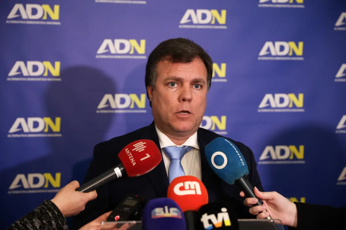 O líder do partido Alternativa Democrática Nacional, Bruno Fialho