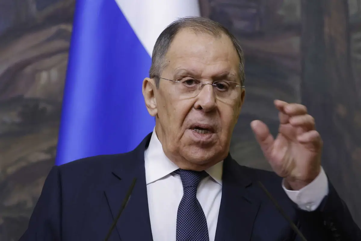O ministro dos Negócios Estrangeiros russo, Sergei Lavrov