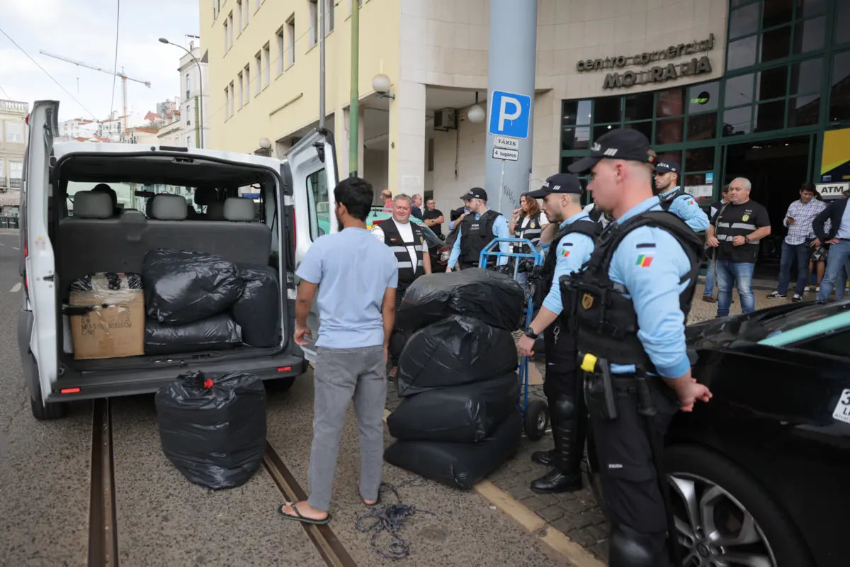 Imagem de contexto do artigo Martim Moniz alvo de operação especial da PSP. Objetivo é "alavancar a segurança e tranquilidade pública"
