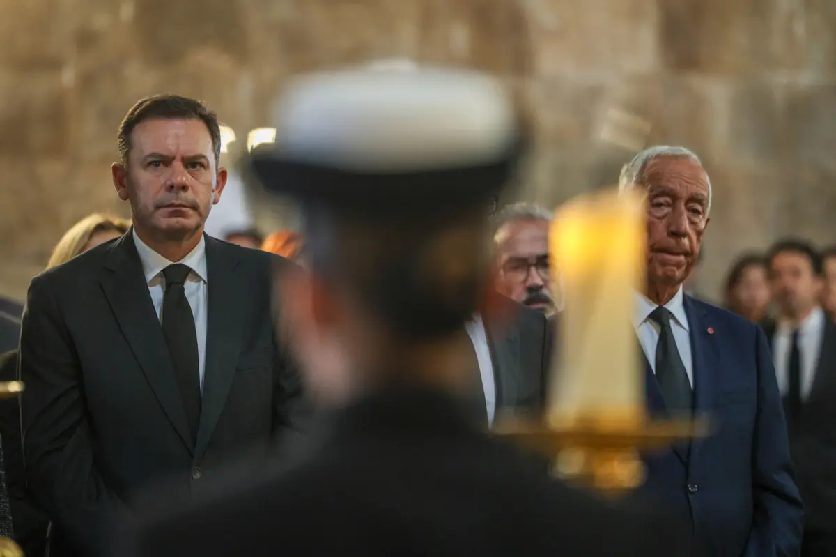 Imagem de contexto do artigo Luís Montenegro: "PSD terá sempre, em Francisco Pinto Balsemão, o seu militante número um"