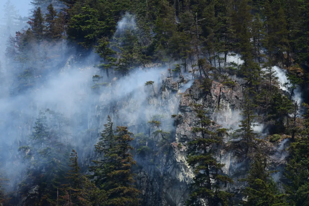 Imagem de contexto do artigo Autoridades canadianas declararam estado de emergência na região de Vancouver devido a fogos florestais