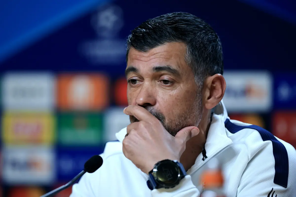 Imagem de contexto do artigo "É preciso um FC Porto muito competente." Conceição vê Arsenal como oponente mais difícil da época