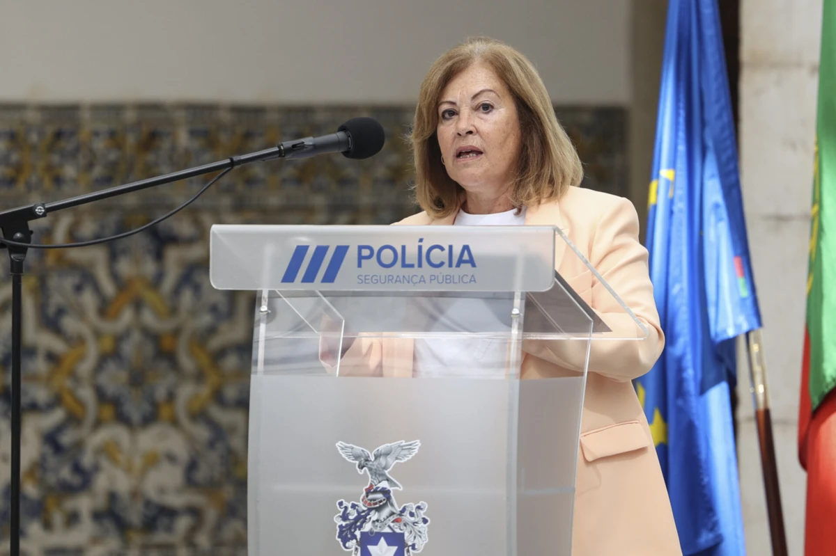 A ministra da Administração Interna, Margarida Blasco