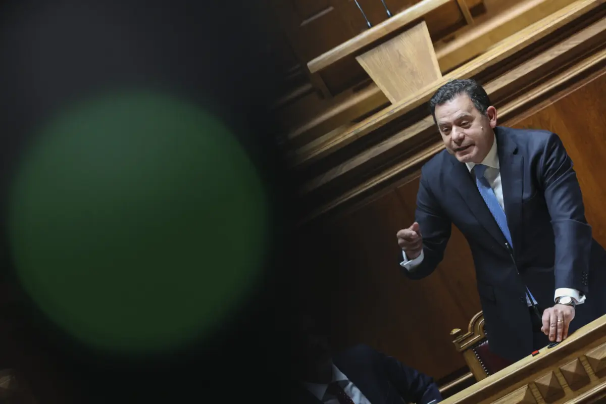 O primeiro-ministo português, Luís Montenegro