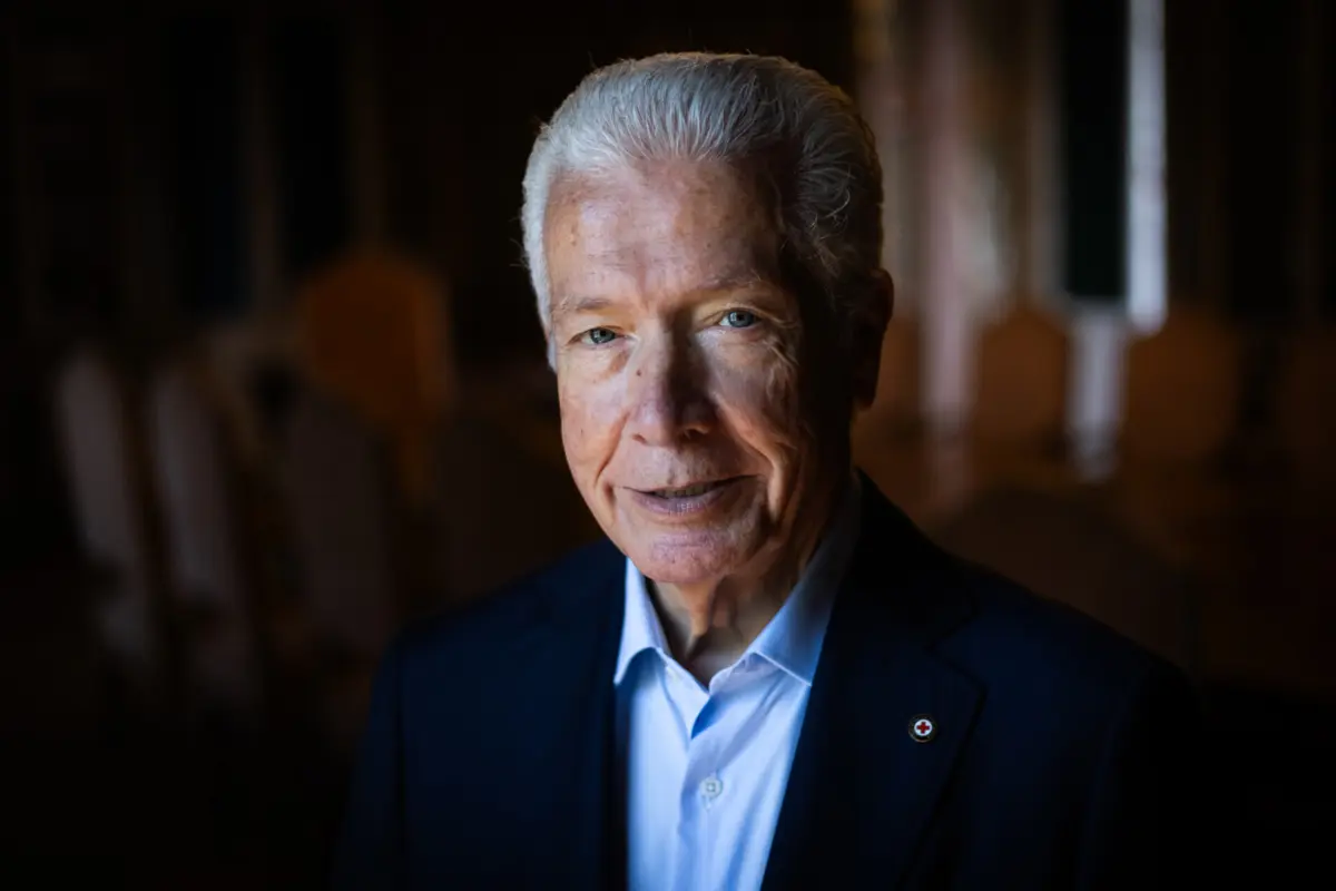 O presidente da Cruz Vermelha Portuguesa, António Saraiva