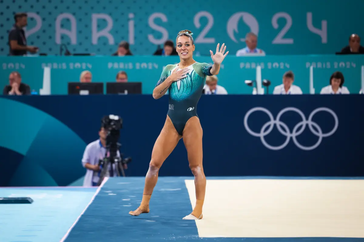 A ginasta Filipa Martins