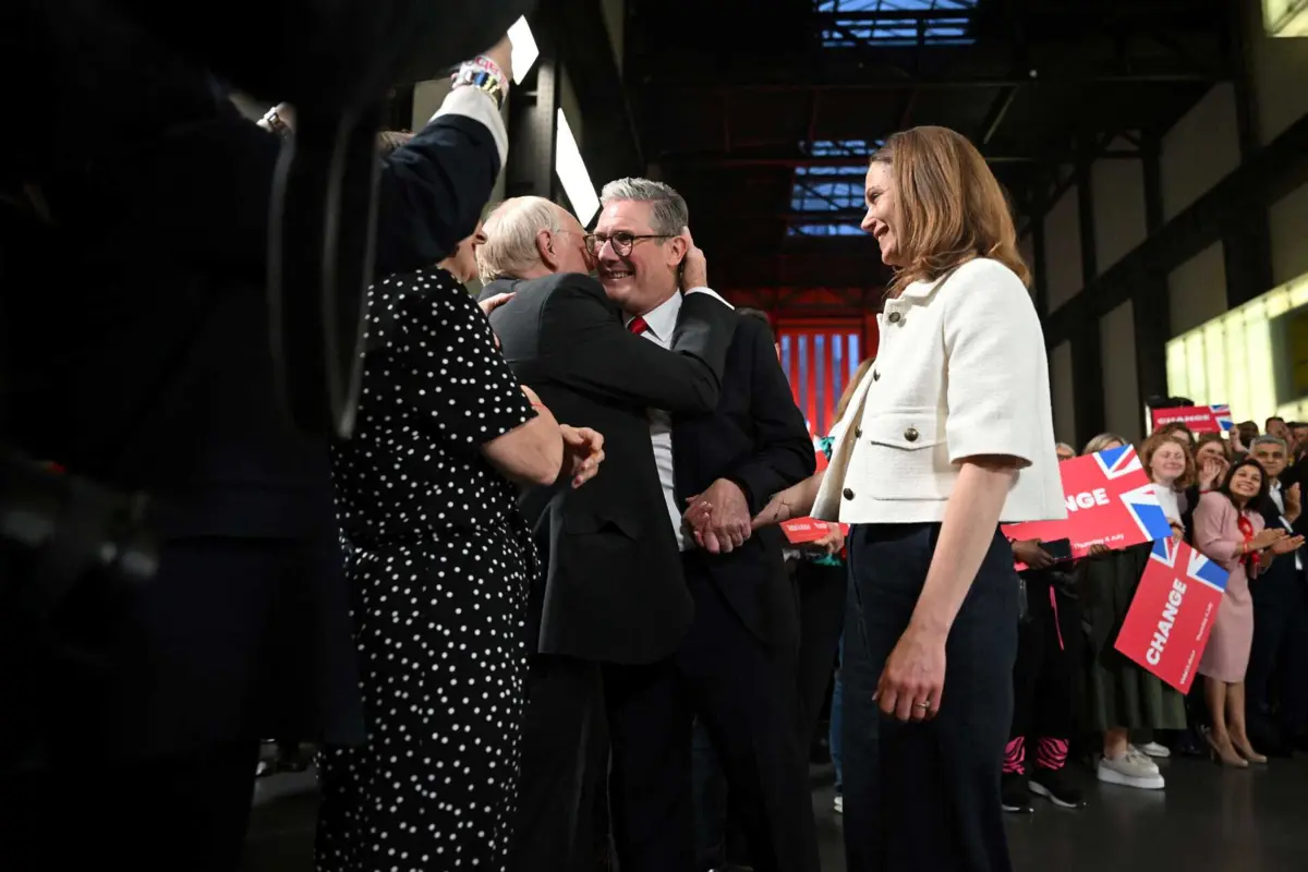 Imagem de contexto do artigo Partido Trabalhista garante vitória no Reino Unido. Keir Starmer é o novo primeiro-ministro