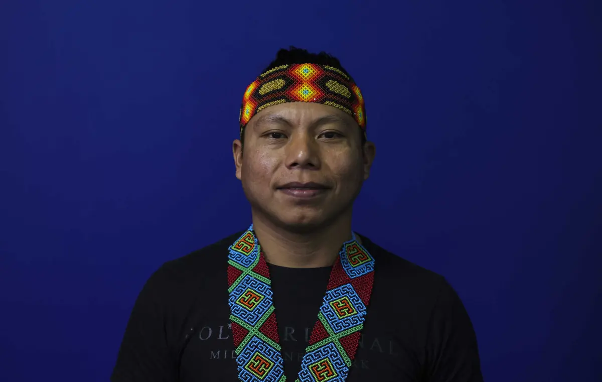 Kaiwá, o protagonista do documentário Yupumá