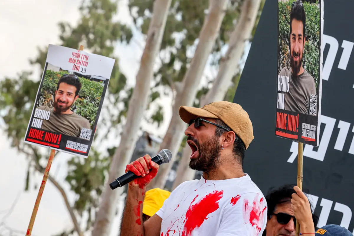 Imagem de contexto do artigo Netanyahu "podia ter feito algo mais cedo" e paz "está mais perto do que nunca": o testemunho de um irmão de refém luso-israelita