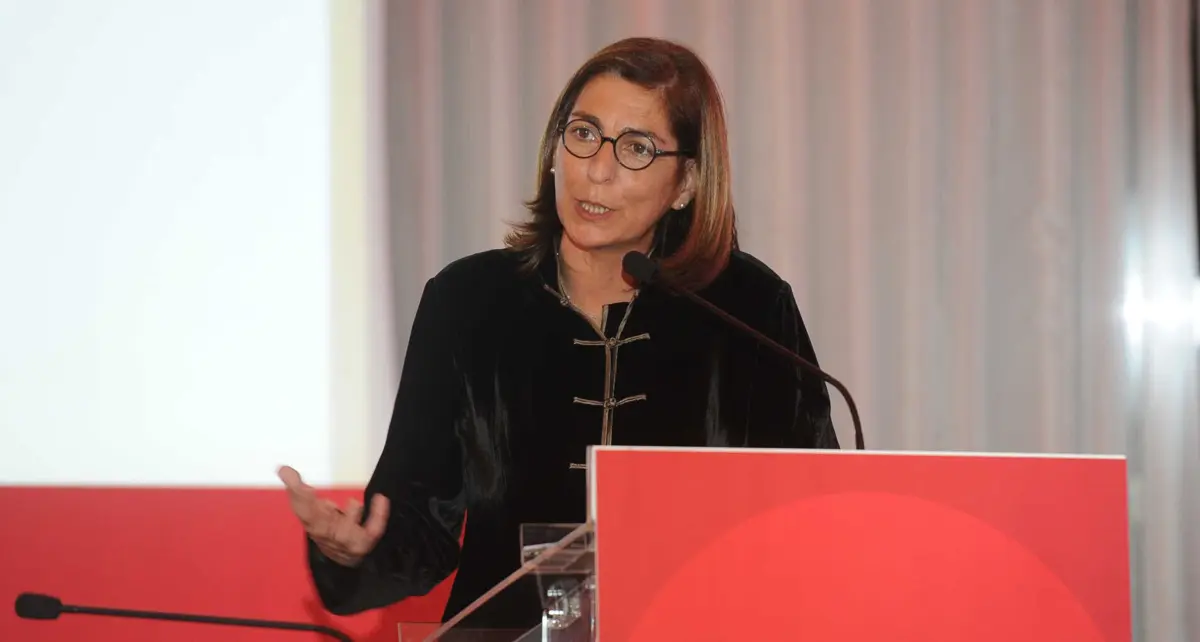 A candidata ao Parlamento Europeu e deputada socialista Ana Catarina Mendes