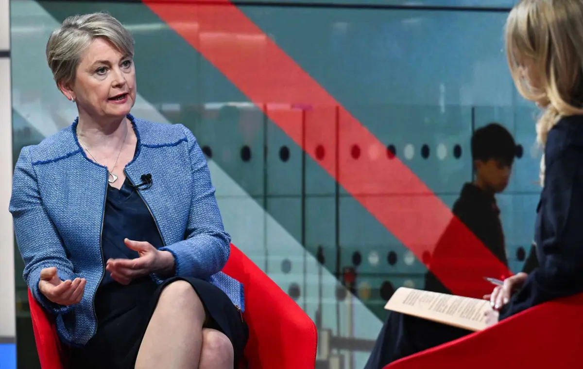 Yvette Cooper, ministra britânica do Interior