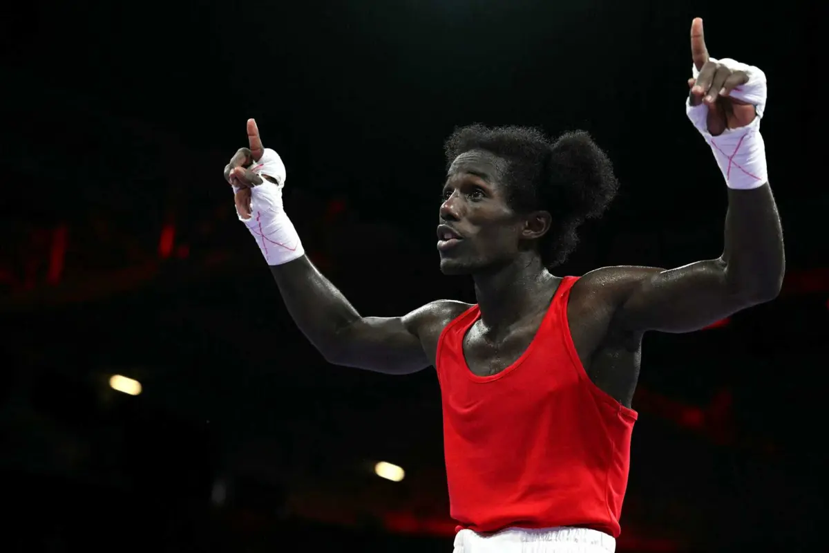 O pugilista caboverdiano David Pina