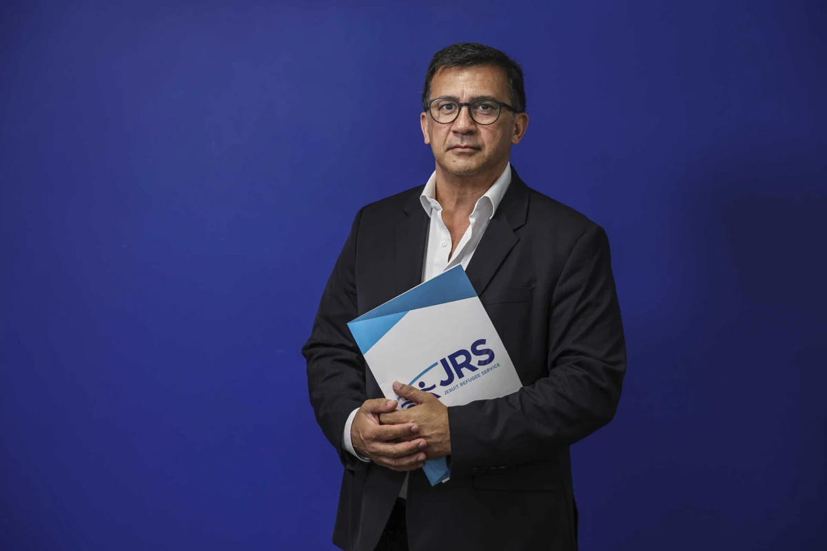 O diretor do Serviço Jesuíta aos Refugiados em Portugal, André Costa Jorge