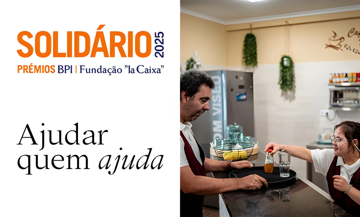 Imagem de contexto do artigo Prémio BPI Fundação "la Caixa" Solidário: 10.ª edição do "ajudar quem ajuda"