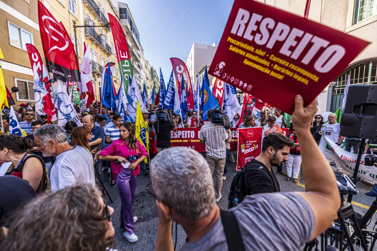 A manifestação deste sábado será uma oportunidade para "reafirmar as posições dos docentes"