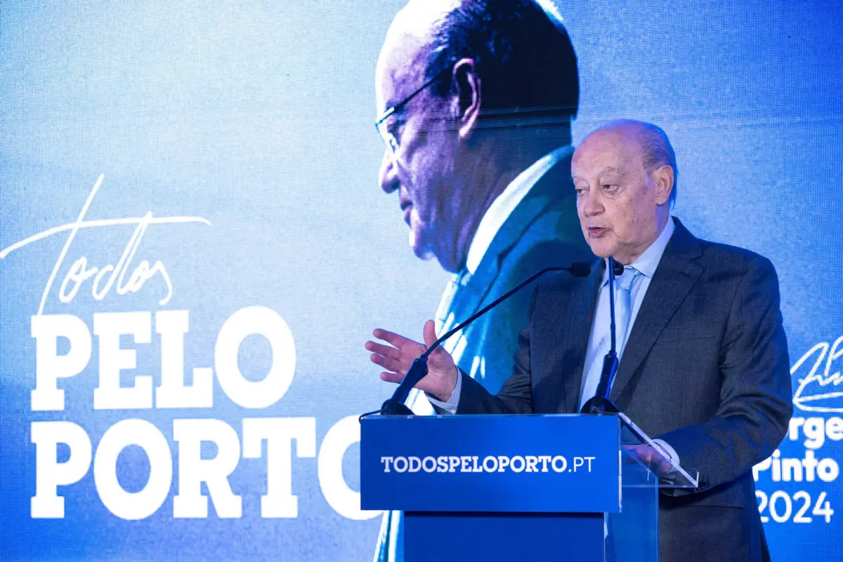 O presidente do FC Porto, Pinto da Costa