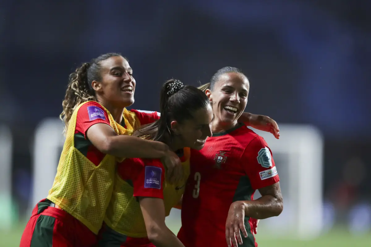 Imagem de contexto do artigo Portugal goleia Irlanda do Norte na corrida para o Europeu feminino de 2025
