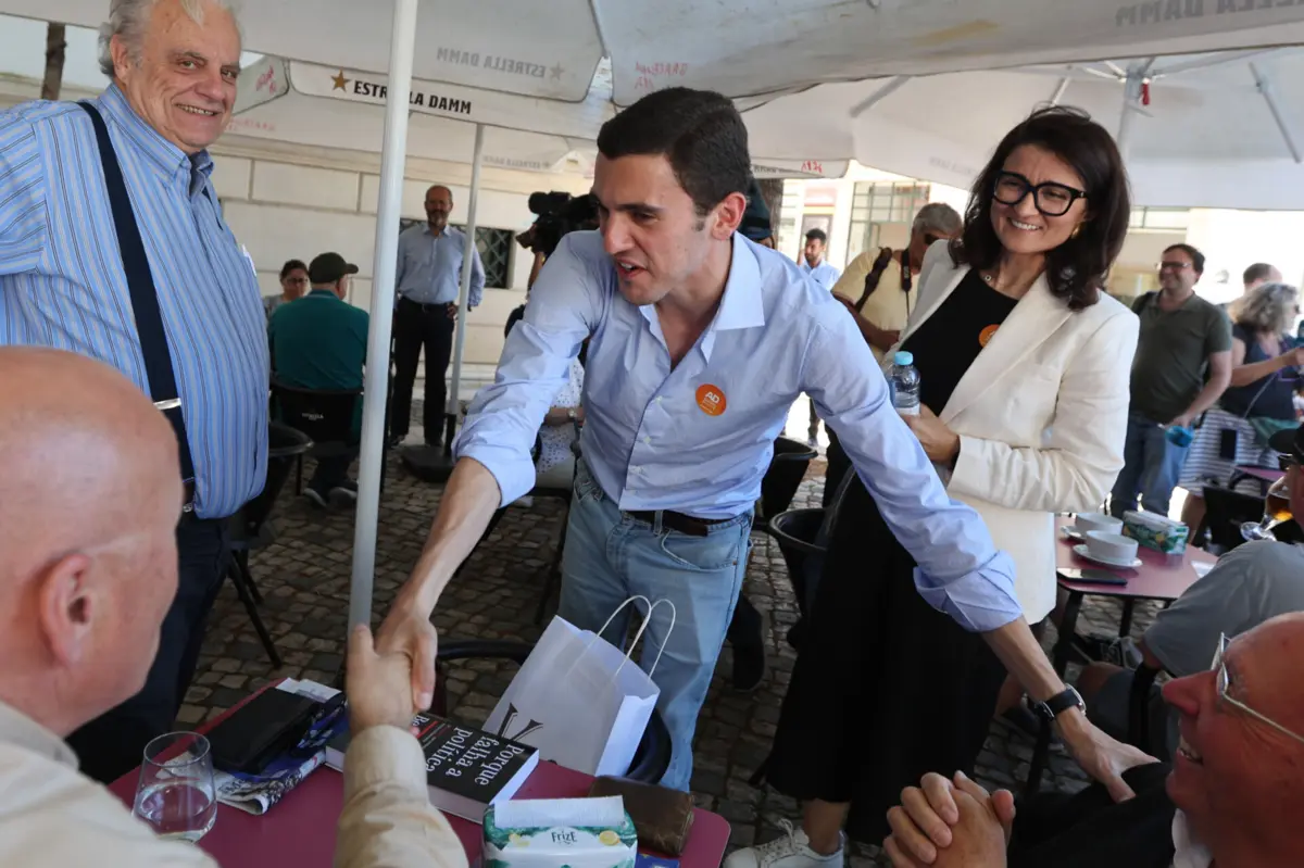 O cabeça de lista da AD às europeias, Sebastião Bugalho