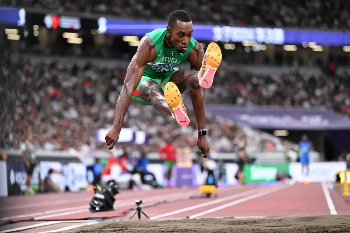 Imagem de contexto do artigo Feito inédito no atletismo português: Pichardo salta para o ouro e é bicampeão do mundo