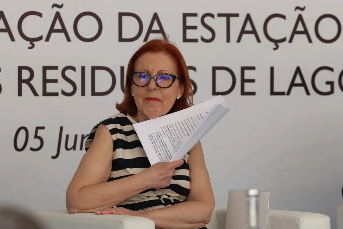 A ministra do Ambiente e Energia, Maria da Graça Carvalho