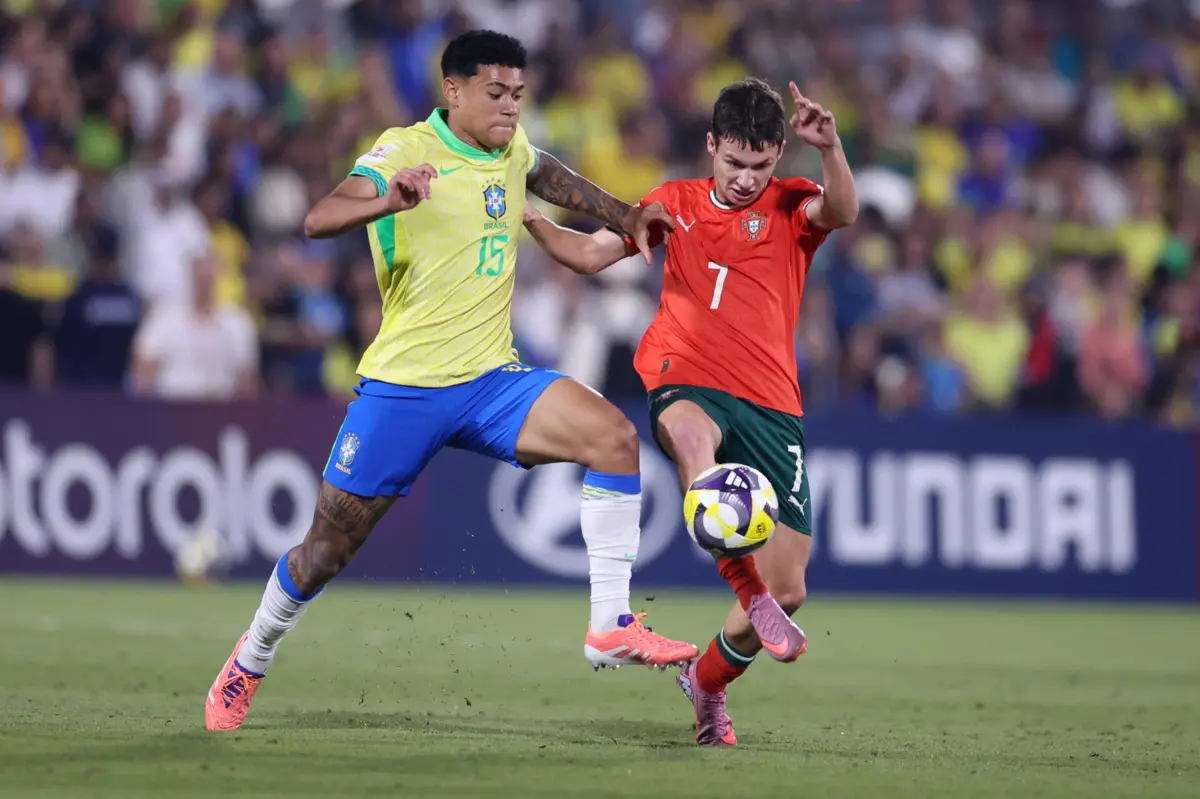 Imagem de contexto do artigo Portugal vence Brasil nos penáltis e está na final do Mundial sub-17