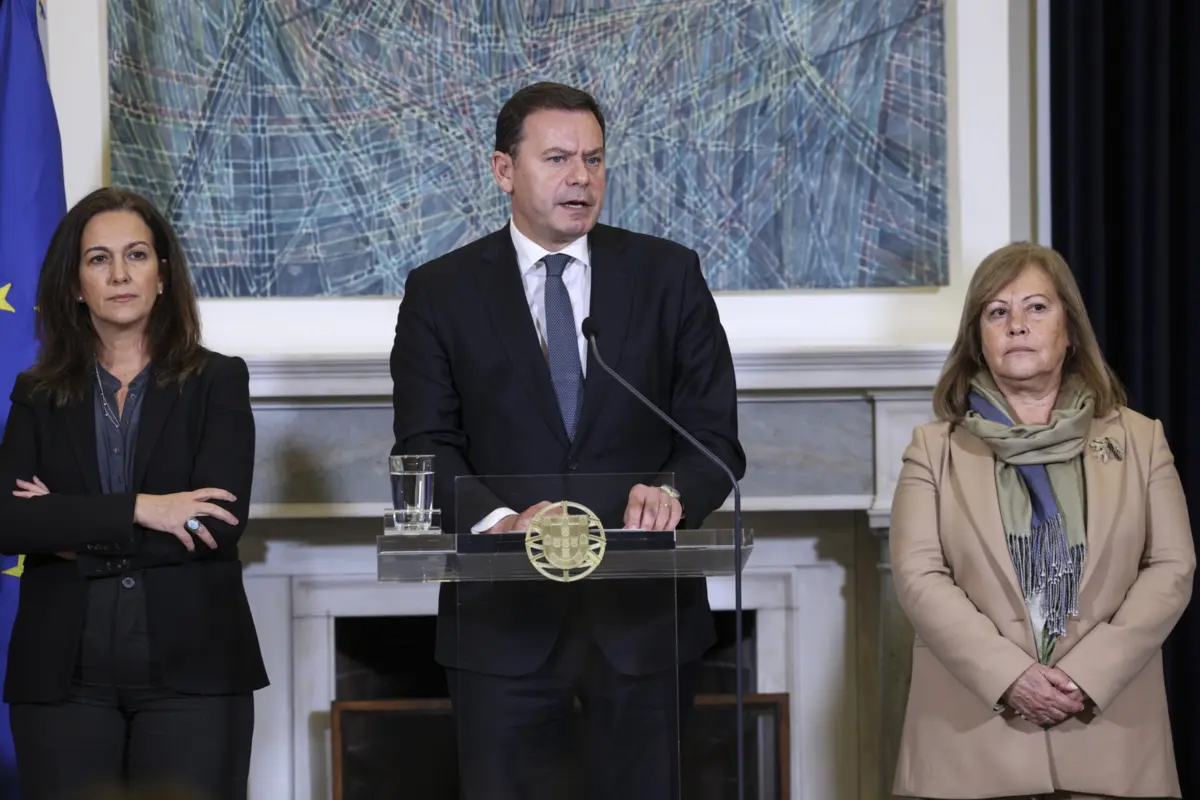 Luís Montenegro reuniu-se esta quarta-feira com as ministras da Justiça e da Administração e Interna