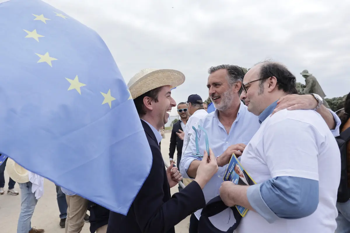 O cabeça de lista da Iniciativa Liberal ao Parlamento Europeu, João Cotrim de Figueiredo