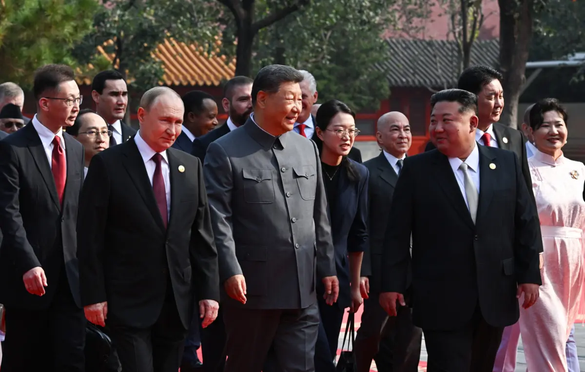 Imagem de contexto do artigo Xi assegura que rejuvenescimento da China é “imparável” durante desfile militar