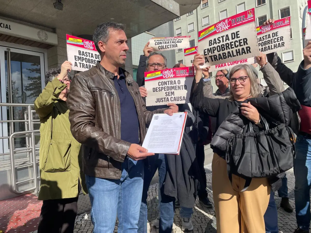 Imagem de contexto do artigo CGTP não se compromete com extensão da greve geral para dois dias