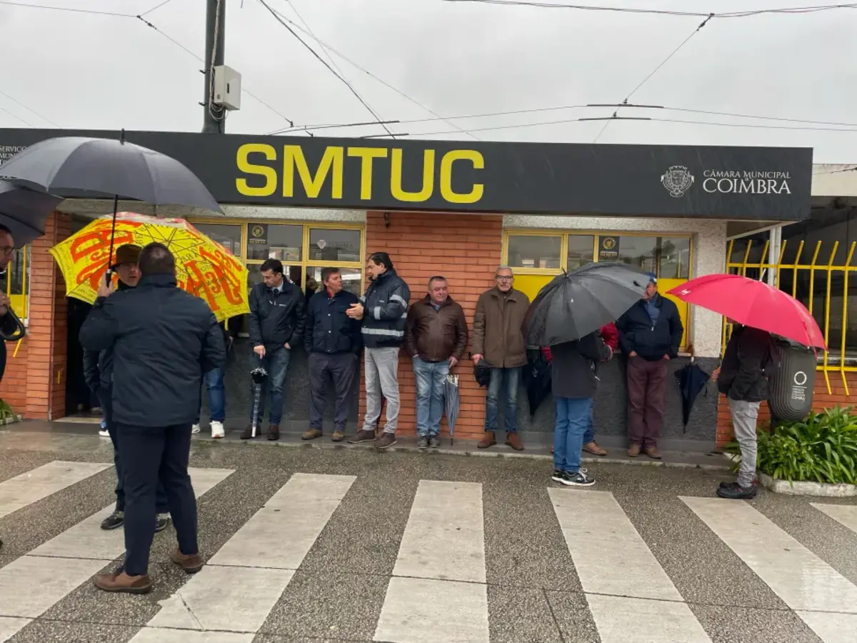 Imagem de contexto do artigo Trabalhadores dos Transportes Urbanos de Coimbra cumprem greve de cinco dias