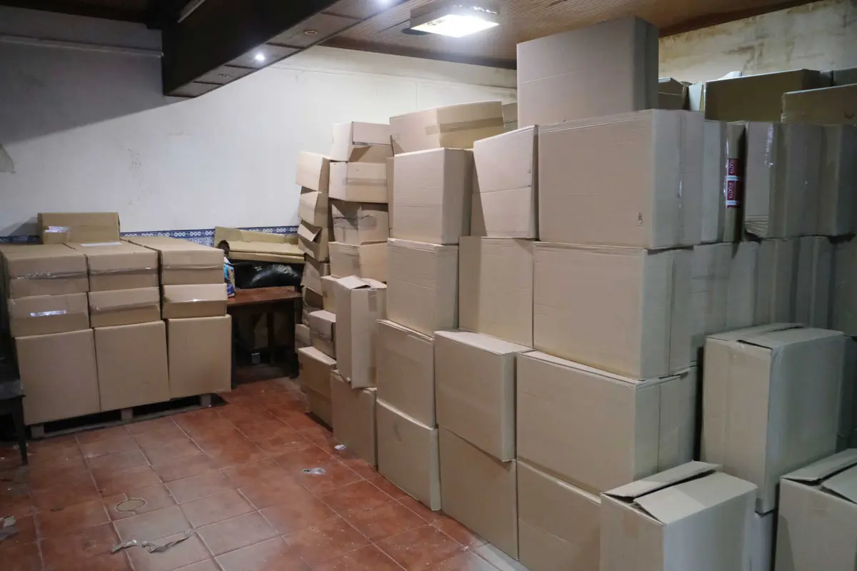 A apreensão foi feita pela Unidade de Ação Fiscal da GNR