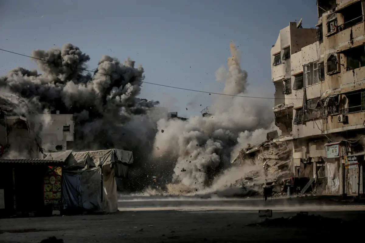 De acordo com a ONU, mais de 90% das habitações foram danificadas ou destruídas