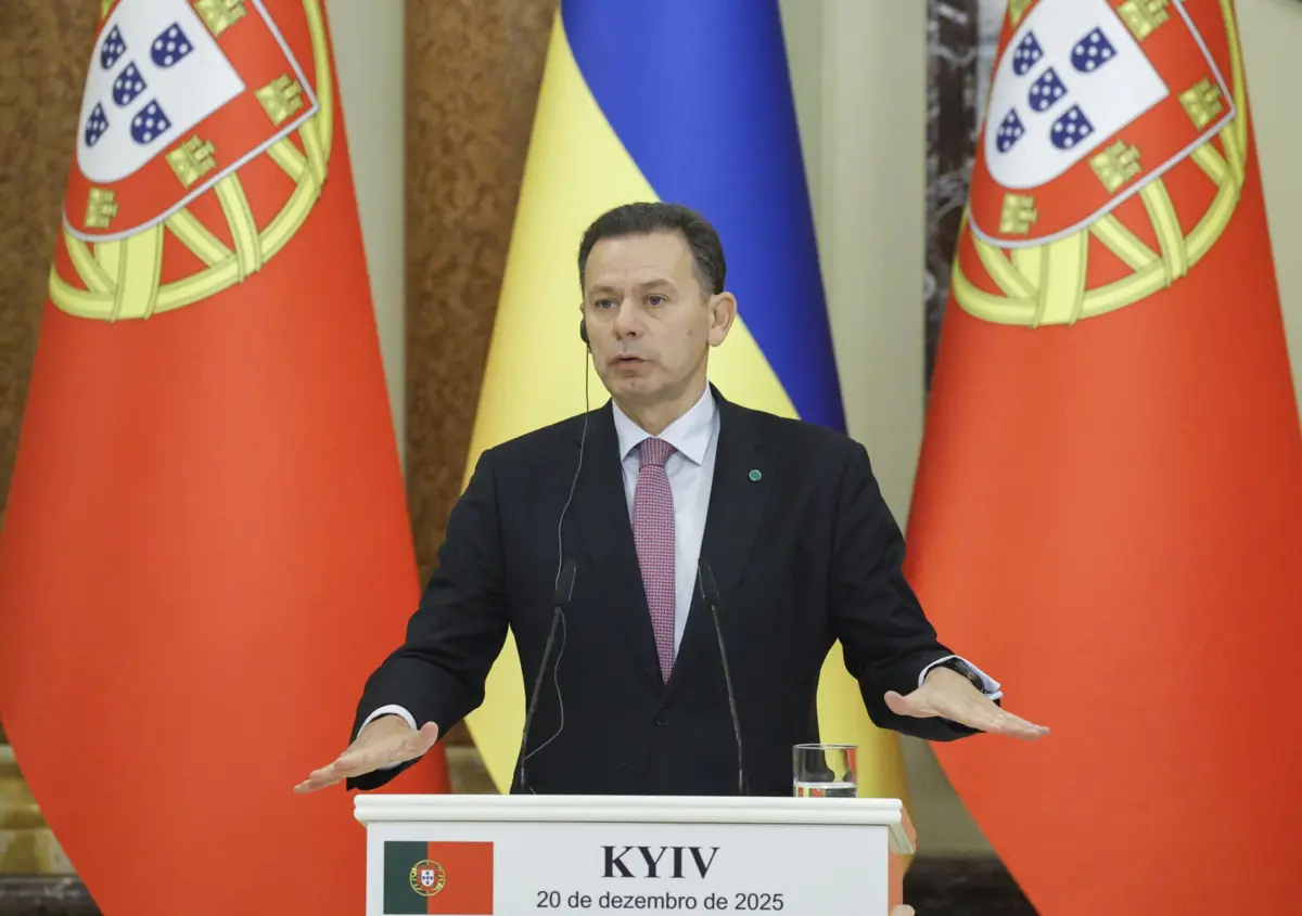 Imagem de contexto do artigo Montenegro diz a Zelensky que paz está hoje mais próxima, mas aconselha serenidade