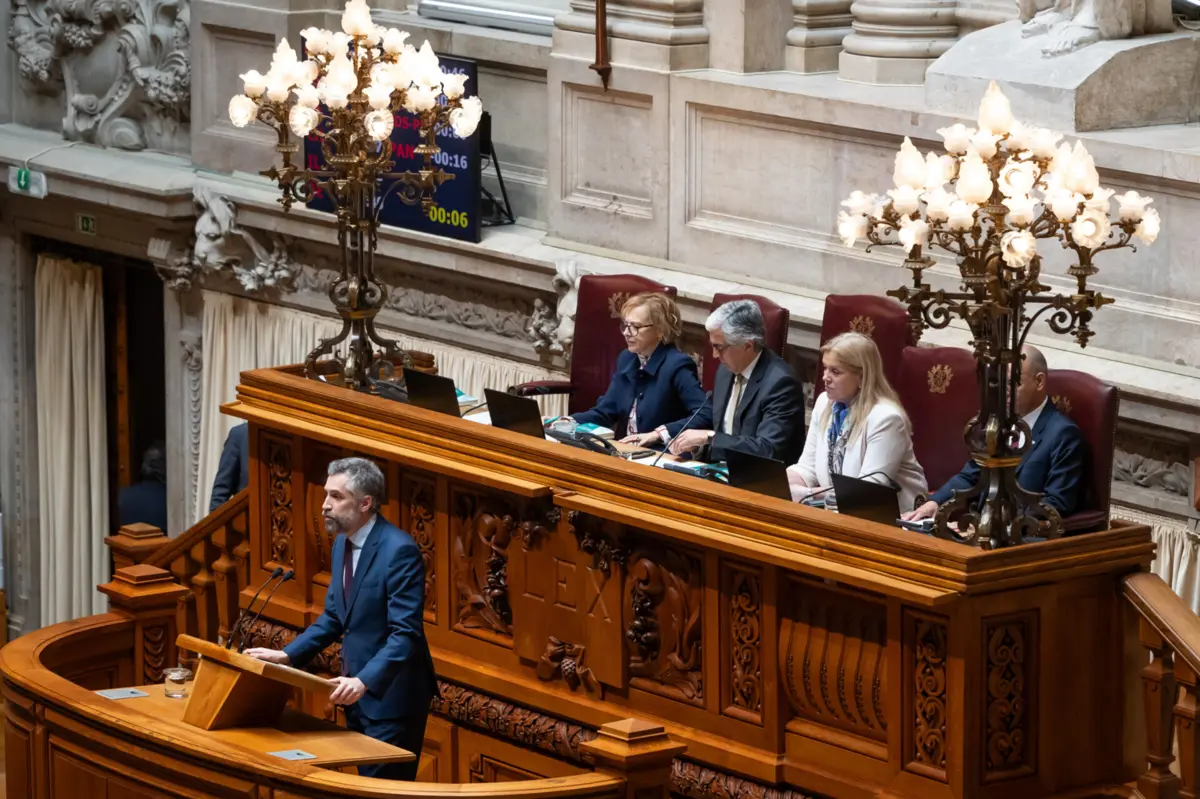O secretário-geral socialista, Pedro Nuno Santos