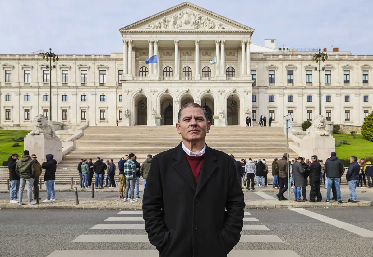 O presidente do Sinapol, Armando Ferreira