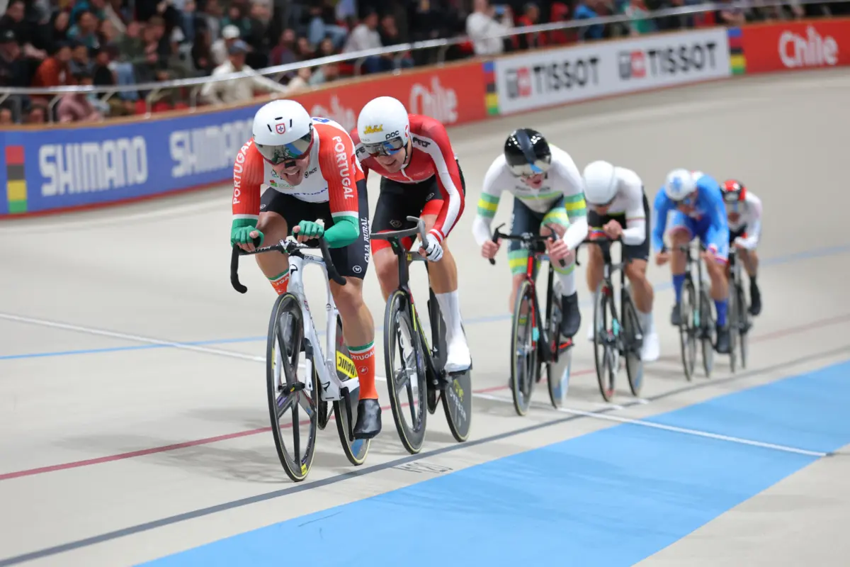 Imagem de contexto do artigo Mundiais de ciclismo de pista: Iúri Leitão medalha de bronze no scratch