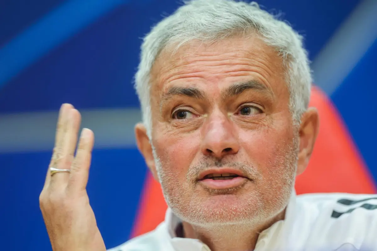 O treinador do Benfica, José Mourinho