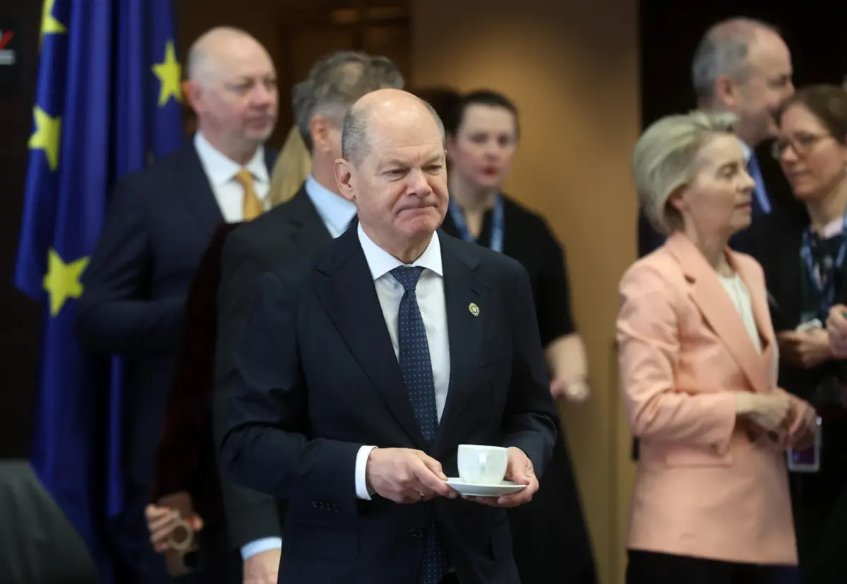 O chanceler alemão, Olaf Scholz