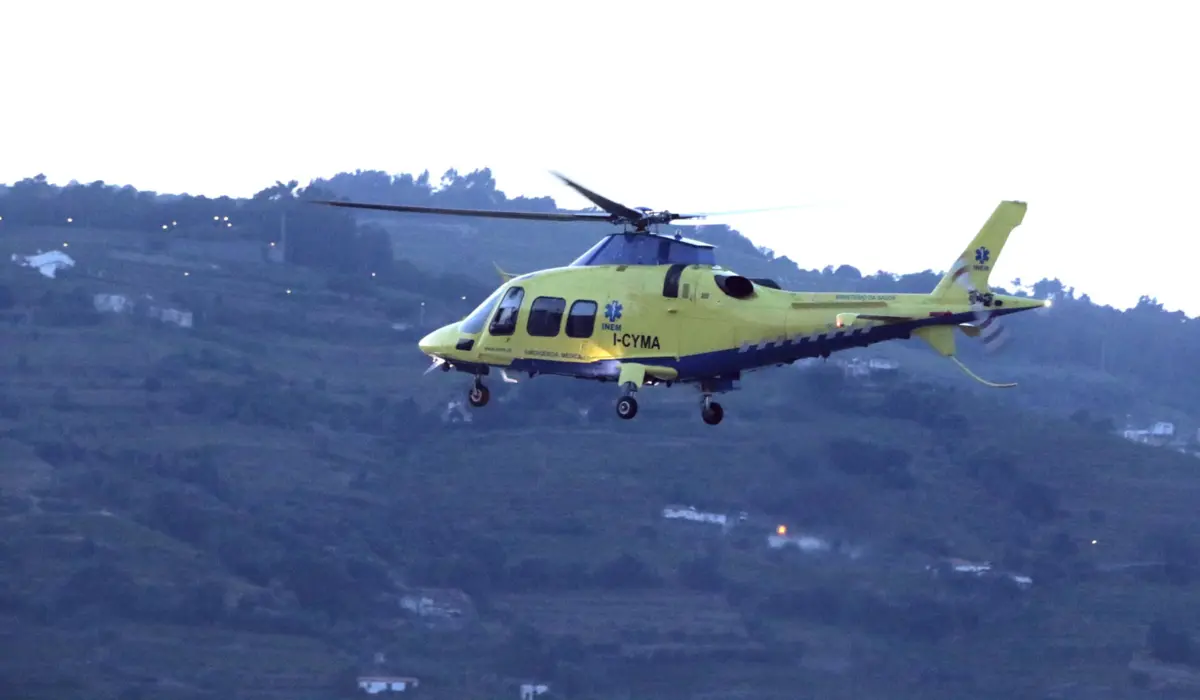 Imagem de contexto do artigo INEM com quatro helicópteros 24h/dia da Força Aérea e dois da empresa Gulf Med apenas 12h/dia