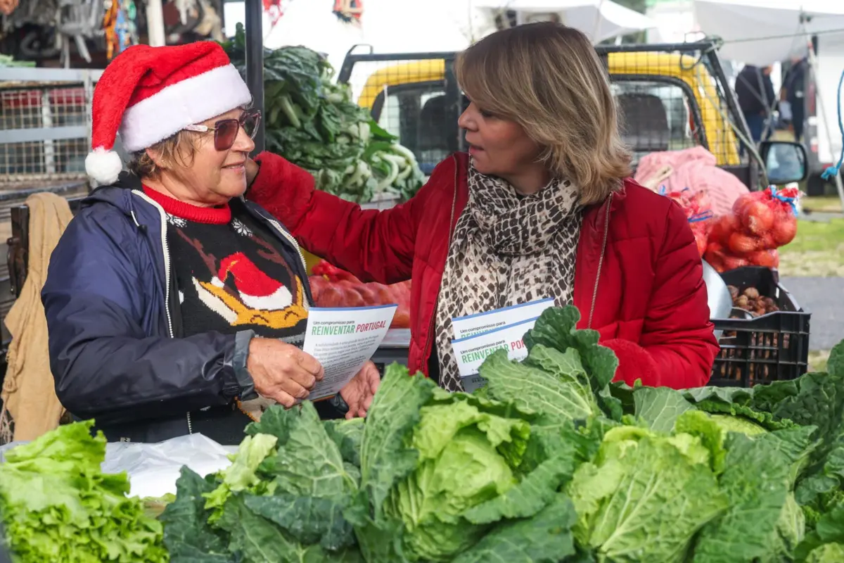 A candidata à presidência da República, Catarina Martins